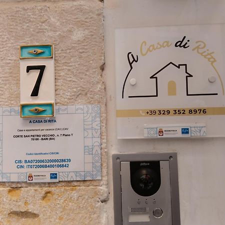 شقة A Casa Di Rita باري المظهر الخارجي الصورة
